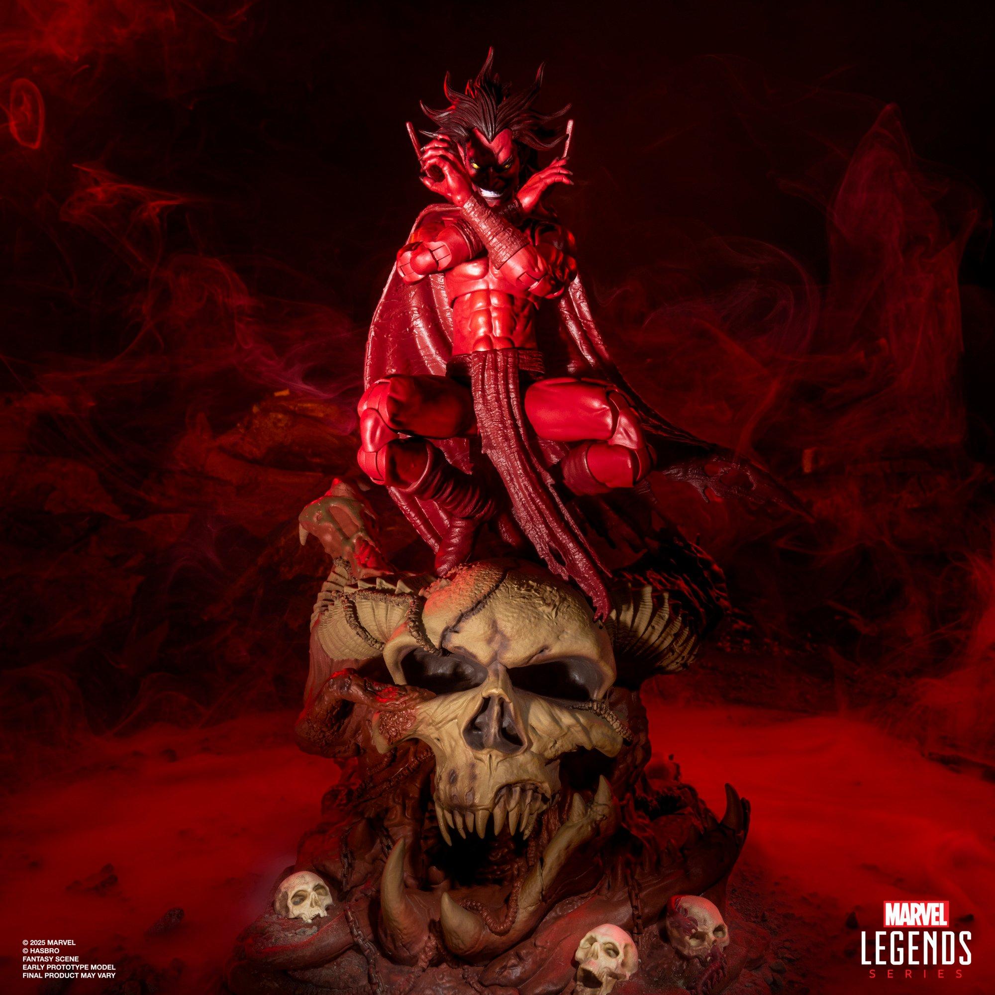 Marvel Legends Series Marvel’s Mephisto with Infernal Throne