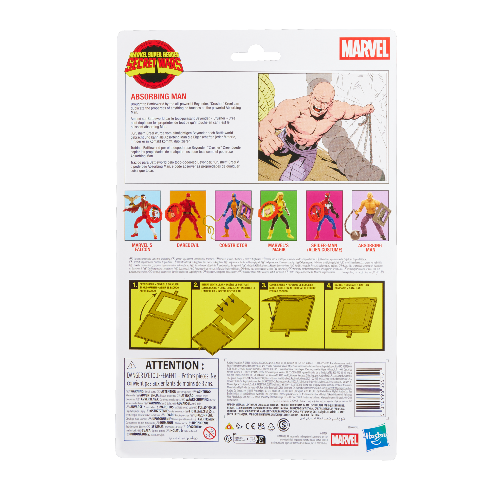 Marvel Legends Series Secret Wars Absorbing Man